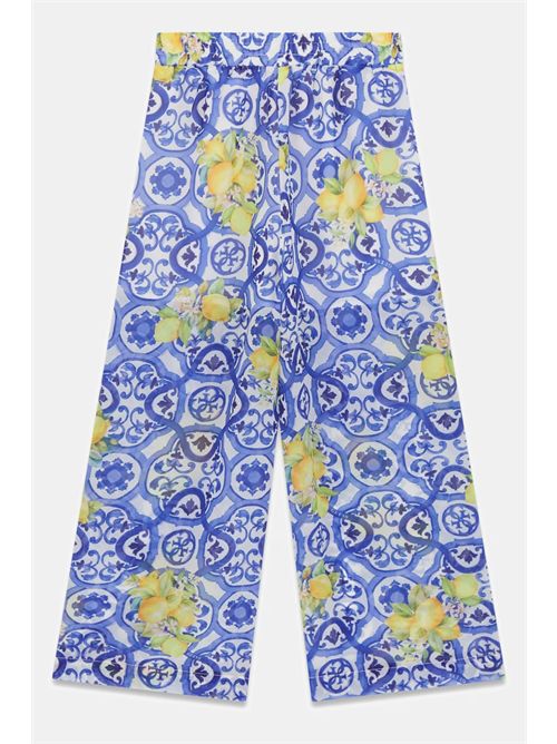 Pantaloni palazzo in chiffon GUESS | J6GB01WA2T0/P7YG
